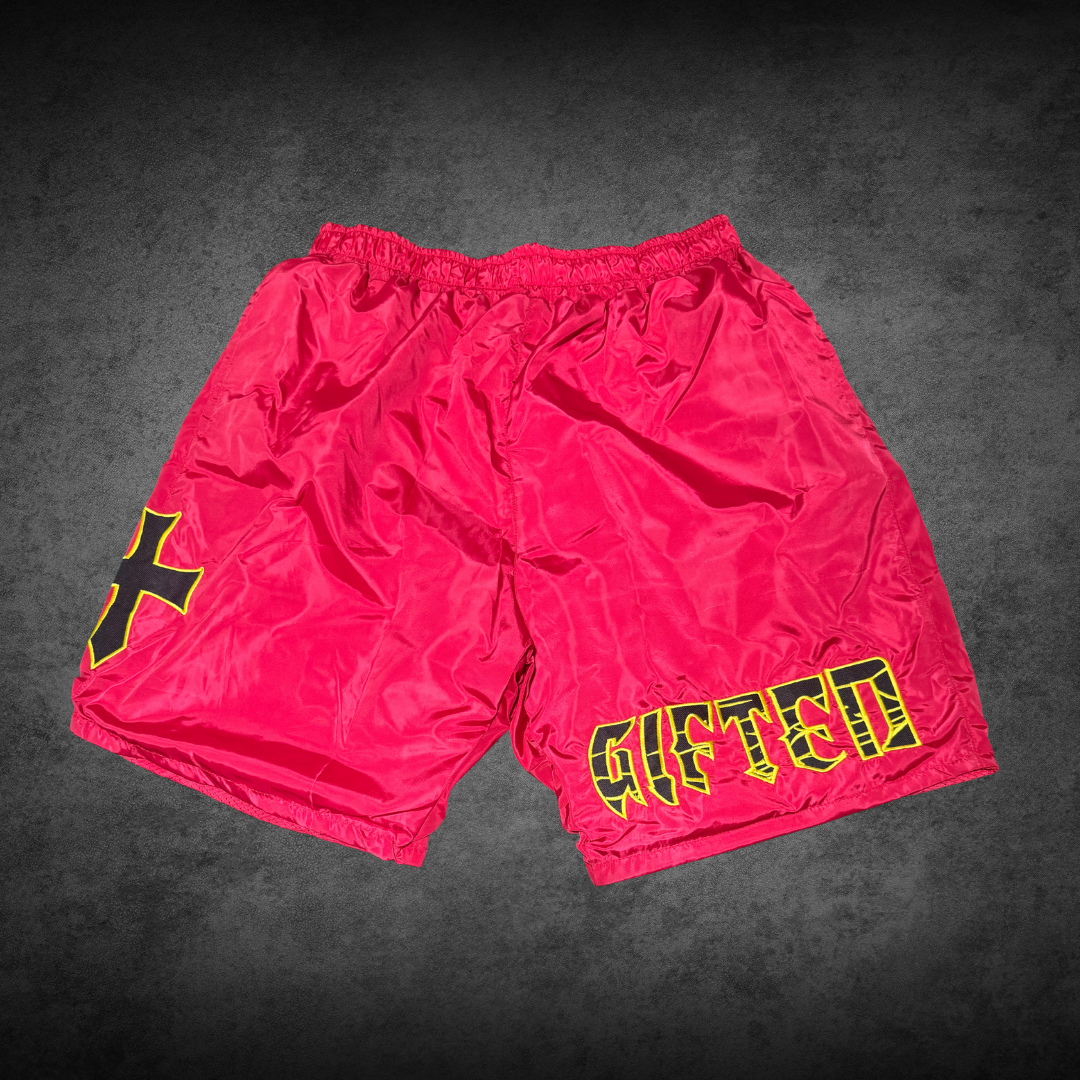 GIFTED RED SHORTS