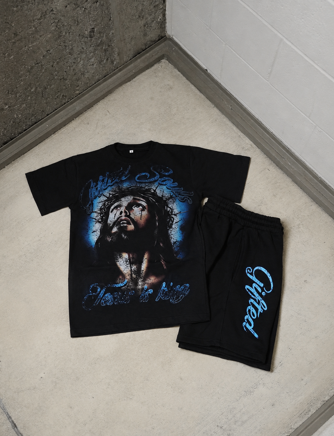 Jesus is King Set Blue
