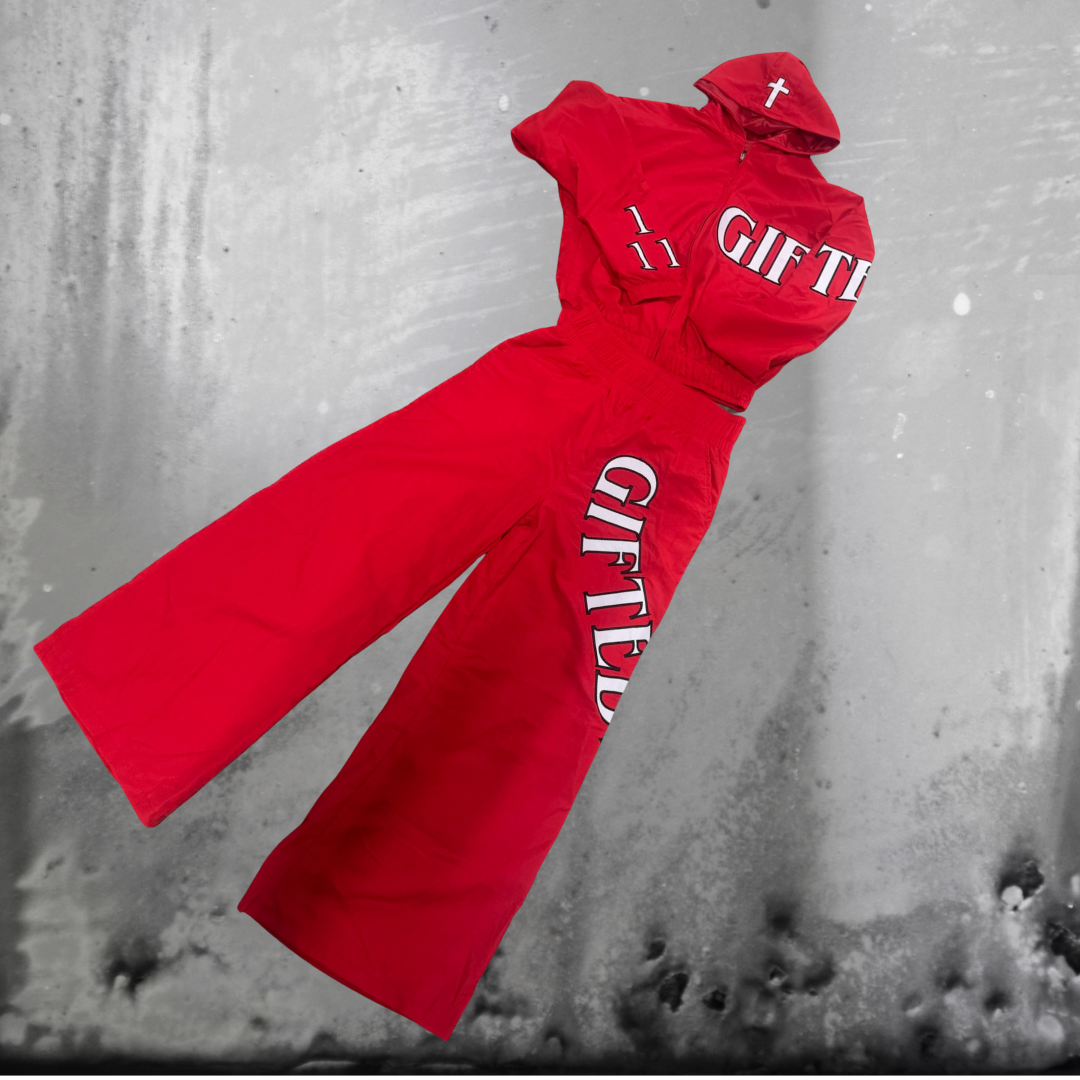 FERVENT FAITH NYLON SET - RED