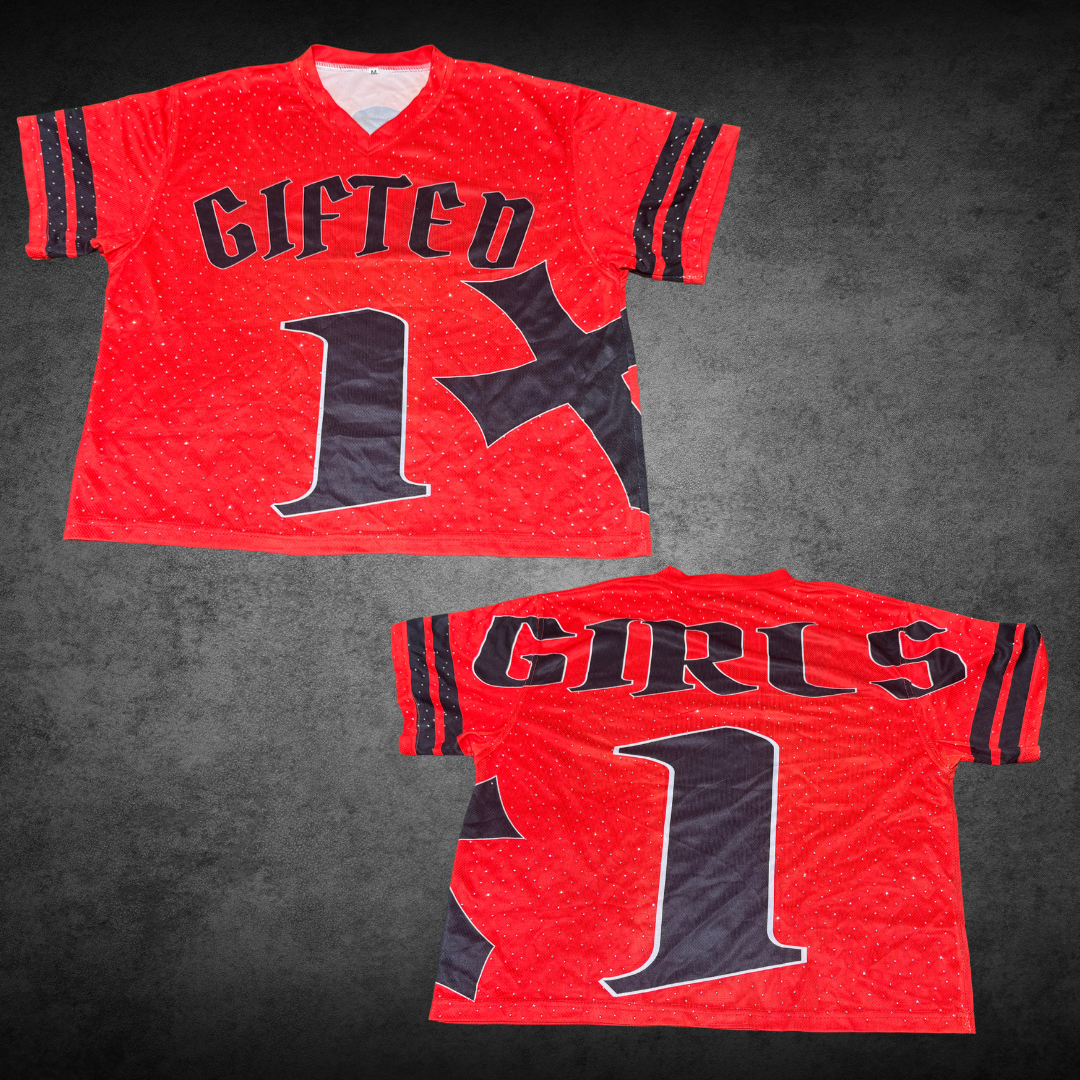 GIFTED GIRLS JERSEY - RED
