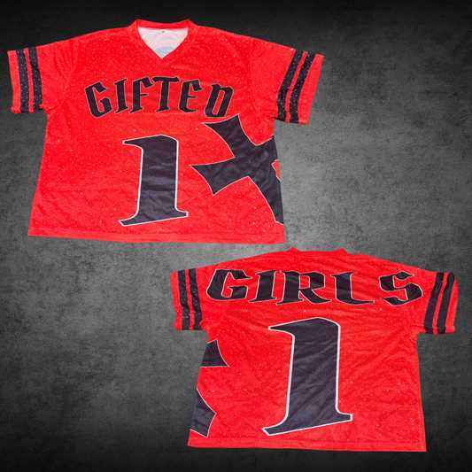 GIFTED GIRLS JERSEY - RED