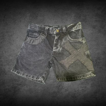 GS BLACK WASH JORTS