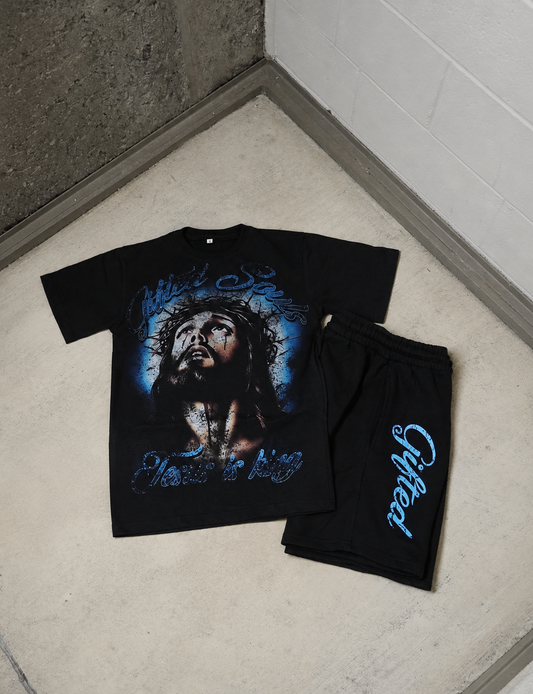 Jesus is King Set Blue