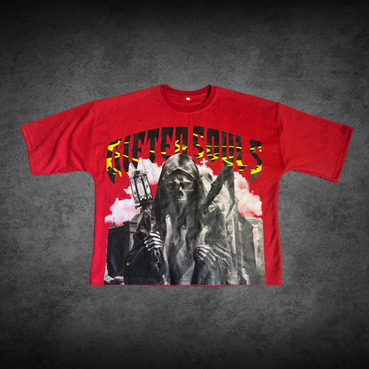 SAVE YOUR SOUL TEE - RED