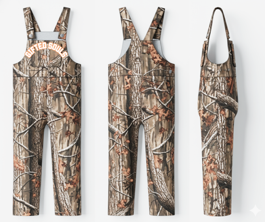 GIFTED SOULS CAMO OVERALLS - PREORDER